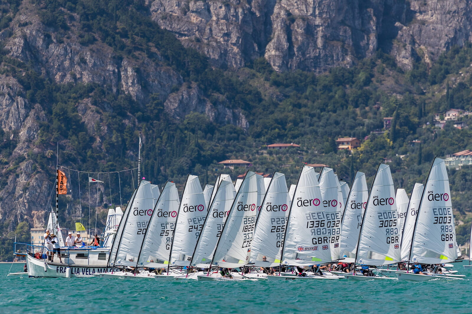Flotta Europeo RS Aero 2019 Fraglia Vela Malcesine