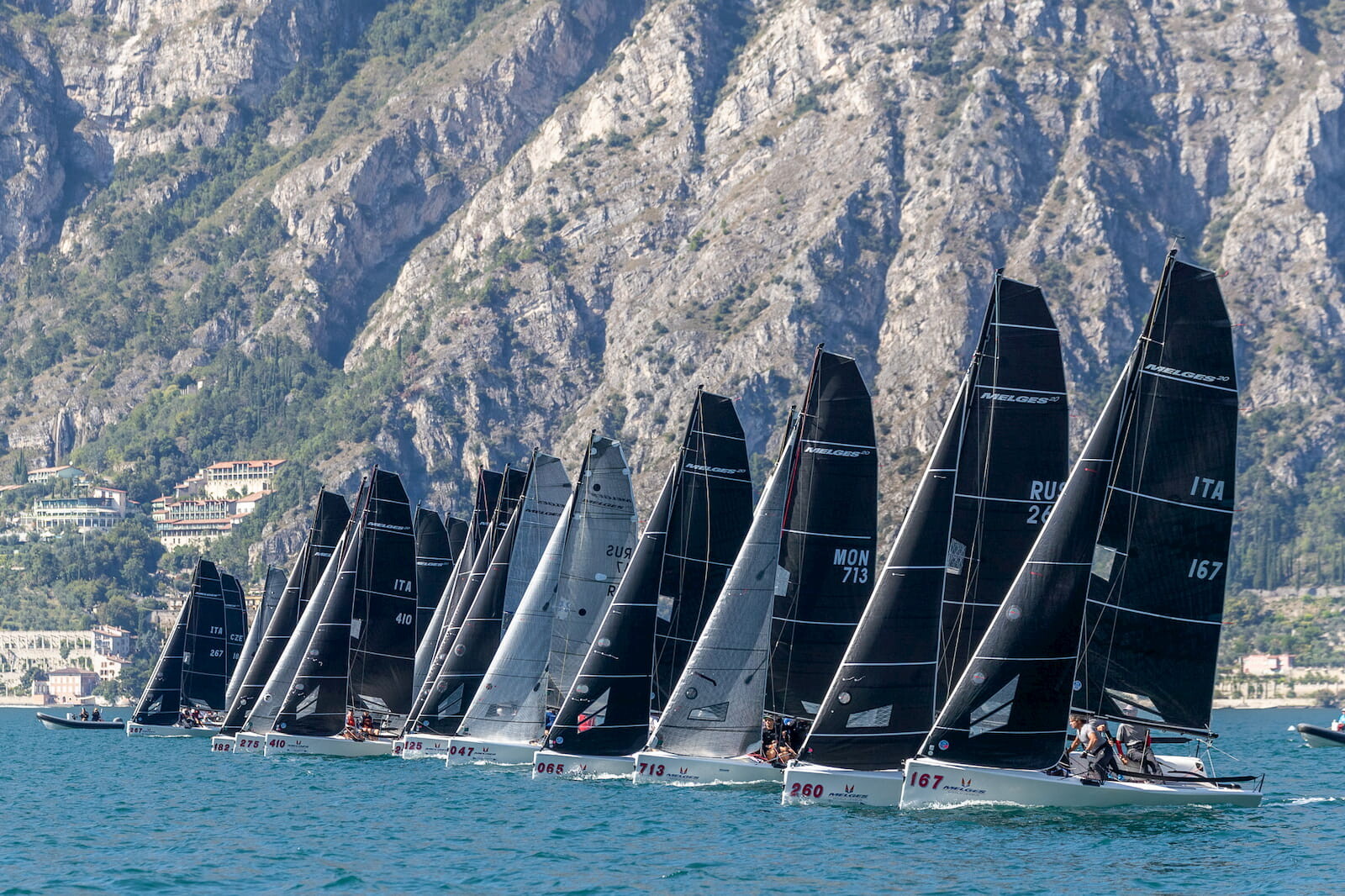 Melges 20 European Championship 2019 Fraglia Vela Malcesine Angela Trawoeger K3I0785