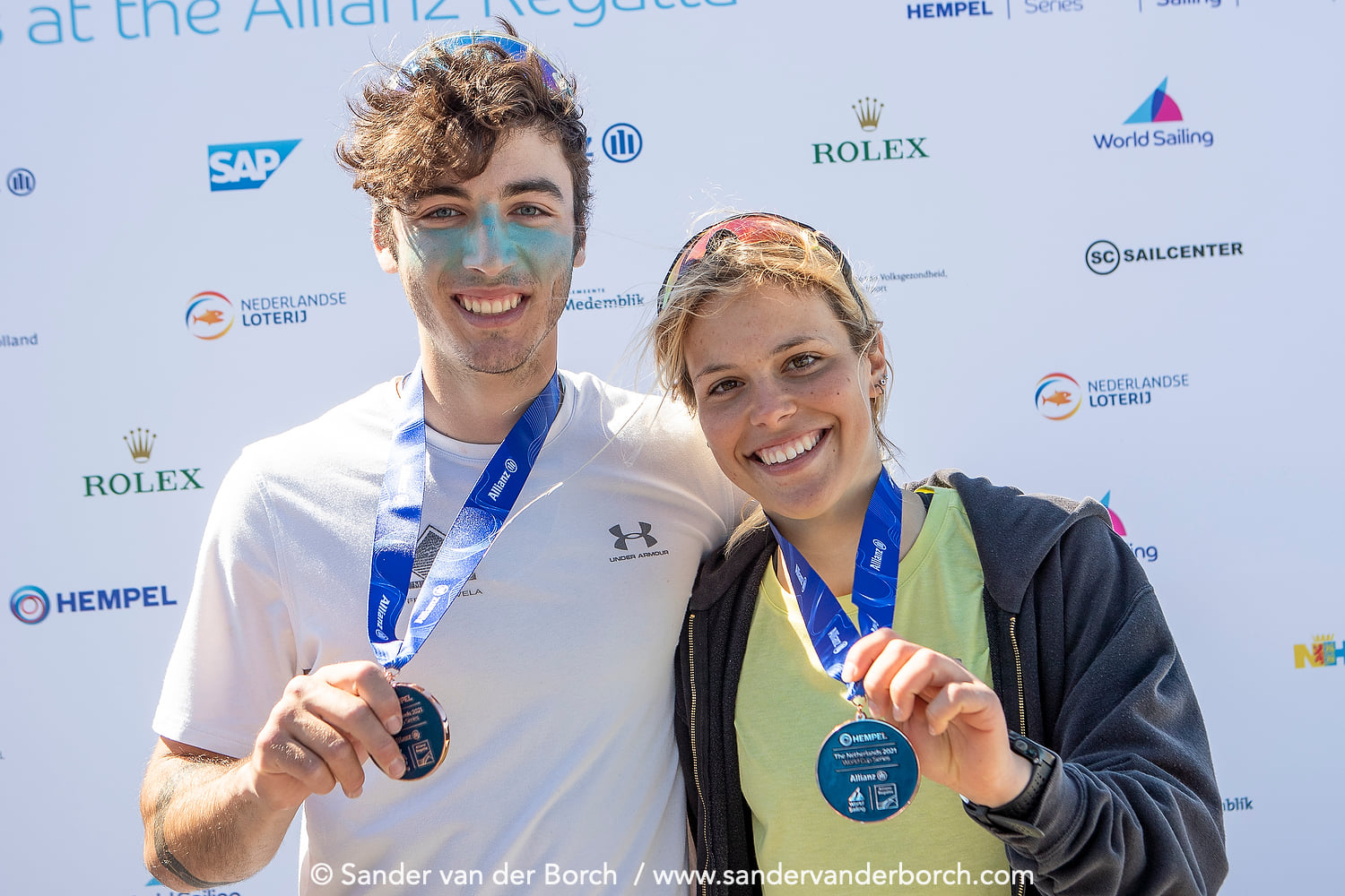 andrea spagnolli alice cialfi nacra17 bronze medal allianz regatta medemblik 2021 fraglia vela malcesine