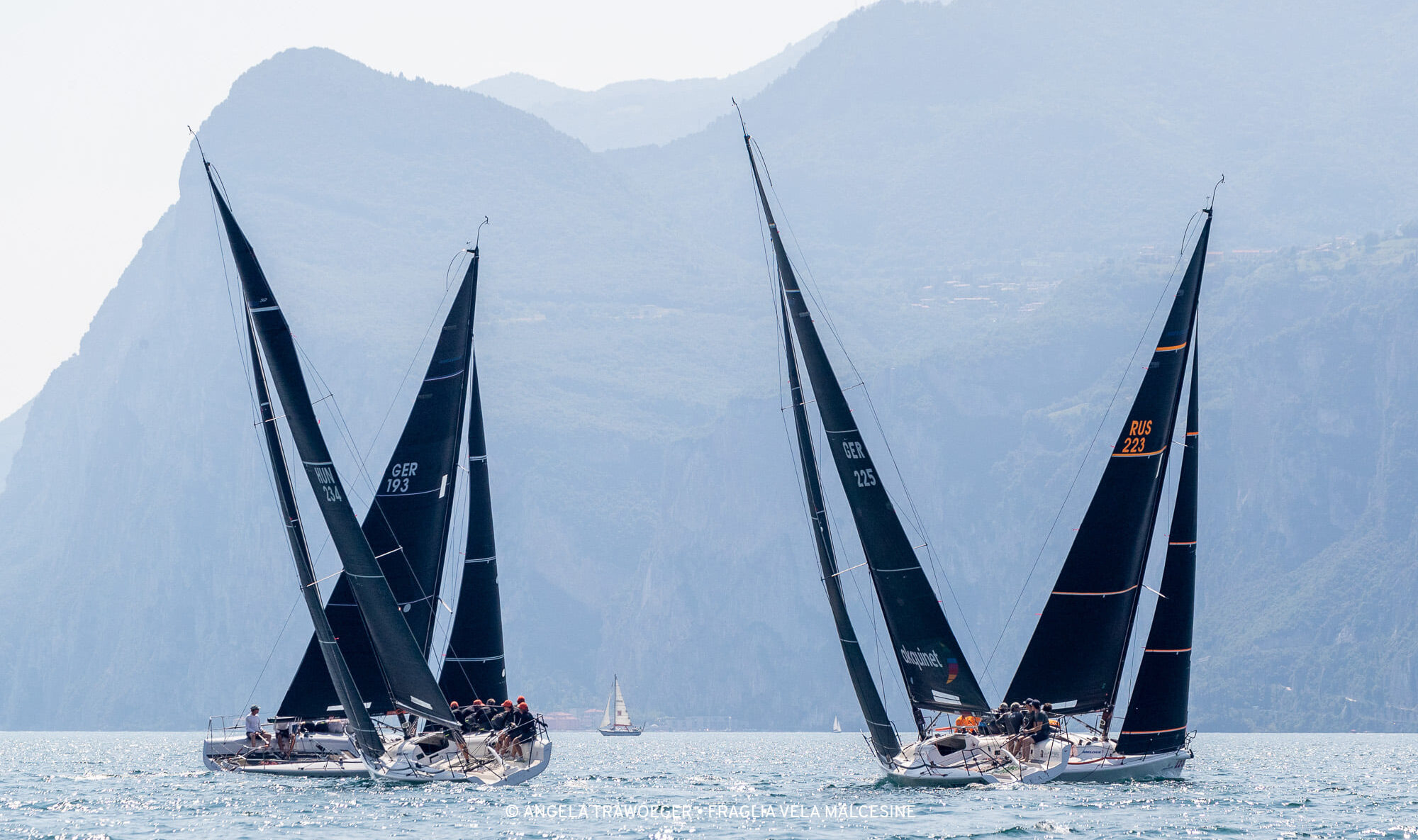 melges 32 bolina fraglia vela malcesine