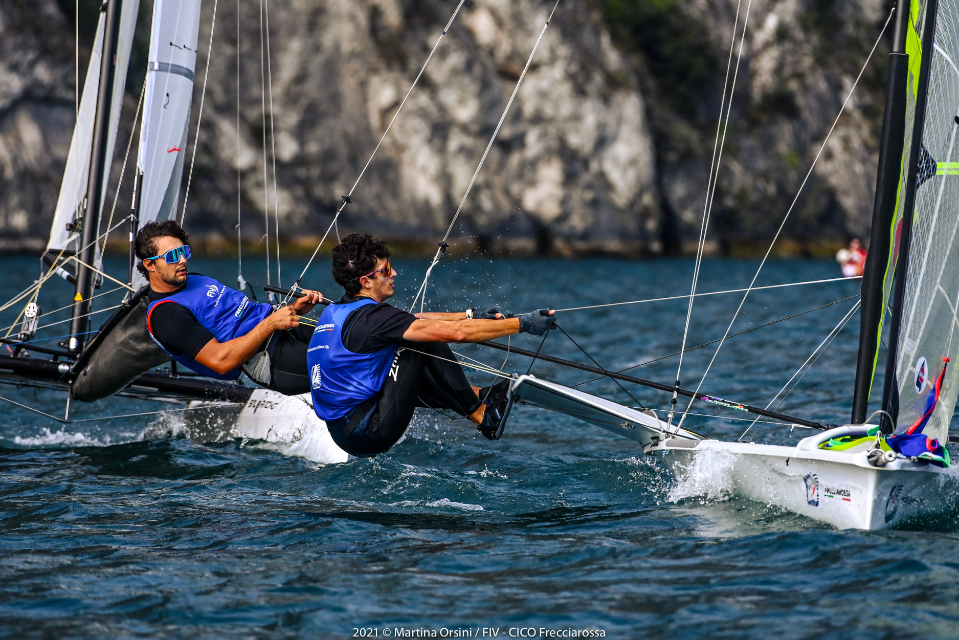 gamba anessi 49er cico 2021 lago garda fraglia vela malcesine